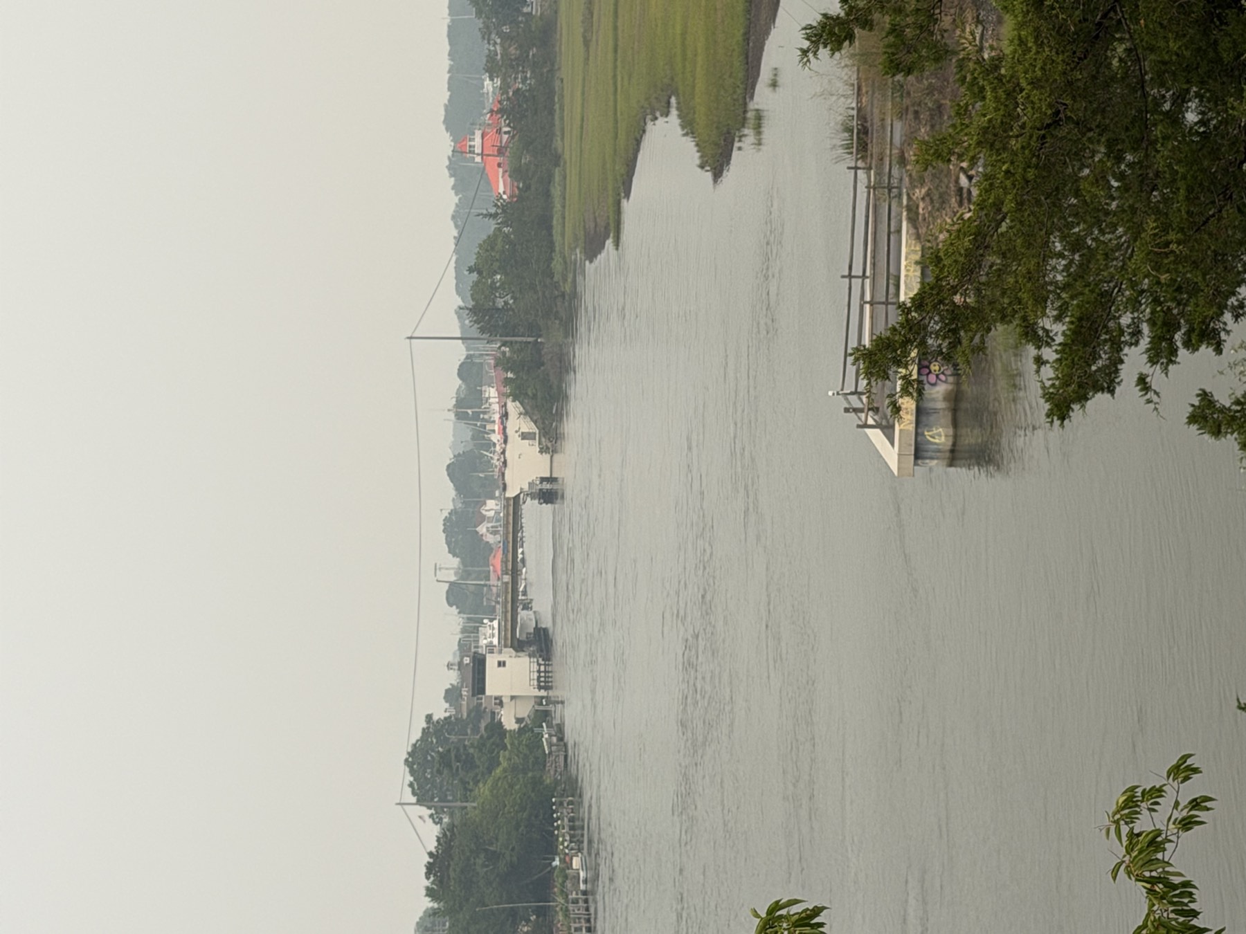 The Lewes canal waterfront